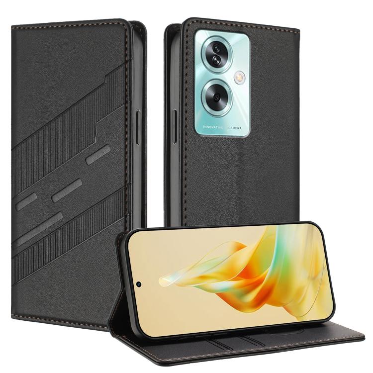 Embossed Multi-functional Wallet Retro Leather Phone Case, For OPPO A5 2020, For OPPO A79 5G