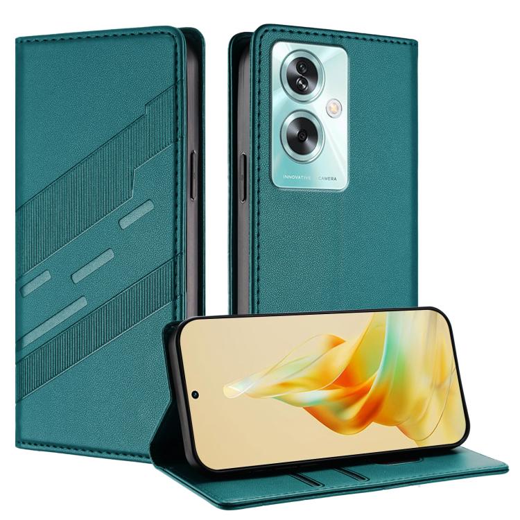 Embossed Multi-functional Wallet Retro Leather Phone Case, For OPPO A5 2020, For OPPO A79 5G