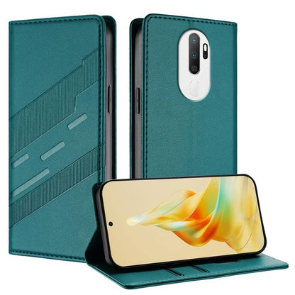 Embossed Multi-functional Wallet Retro Leather Phone Case, For OPPO A5 2020, For OPPO A79 5G