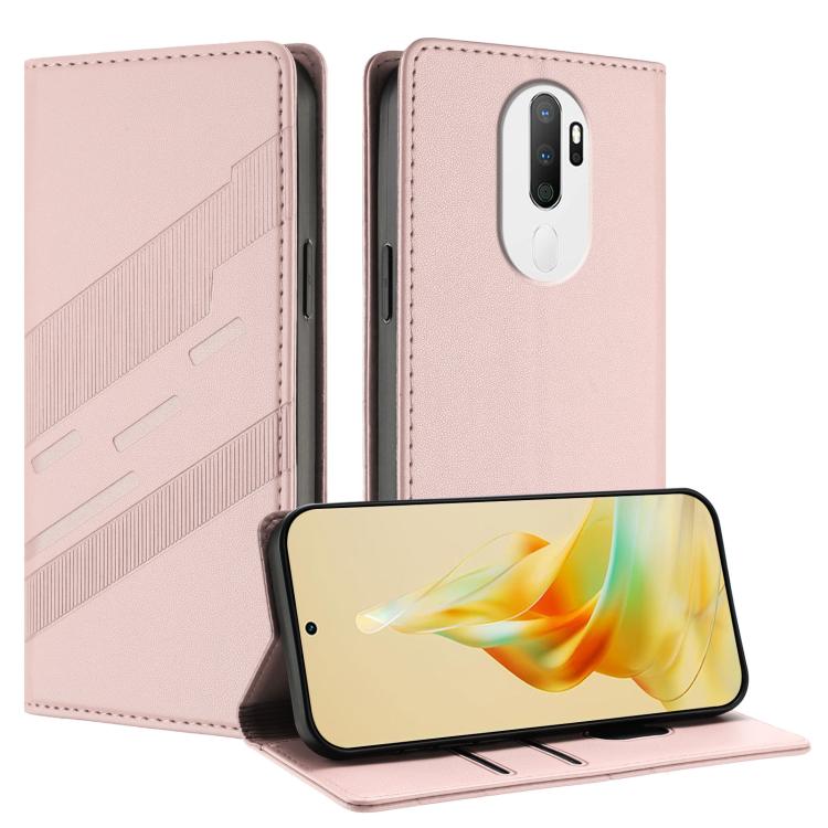 Embossed Multi-functional Wallet Retro Leather Phone Case, For OPPO A5 2020, For OPPO A79 5G