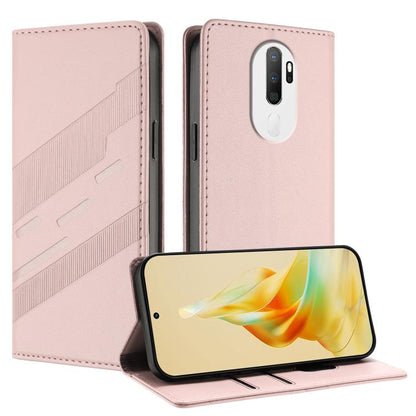 Embossed Multi-functional Wallet Retro Leather Phone Case, For OPPO A5 2020, For OPPO A79 5G
