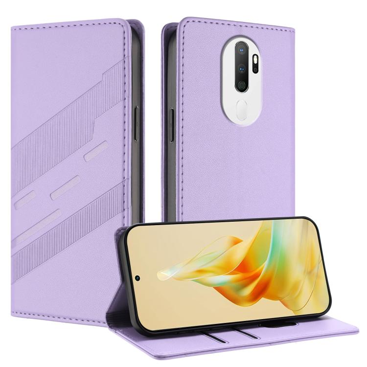 Embossed Multi-functional Wallet Retro Leather Phone Case, For OPPO A5 2020, For OPPO A79 5G