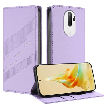 Embossed Multi-functional Wallet Retro Leather Phone Case, For OPPO A5 2020, For OPPO A79 5G