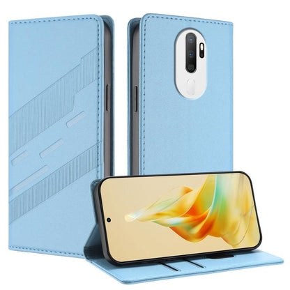 Embossed Multi-functional Wallet Retro Leather Phone Case, For OPPO A5 2020, For OPPO A79 5G