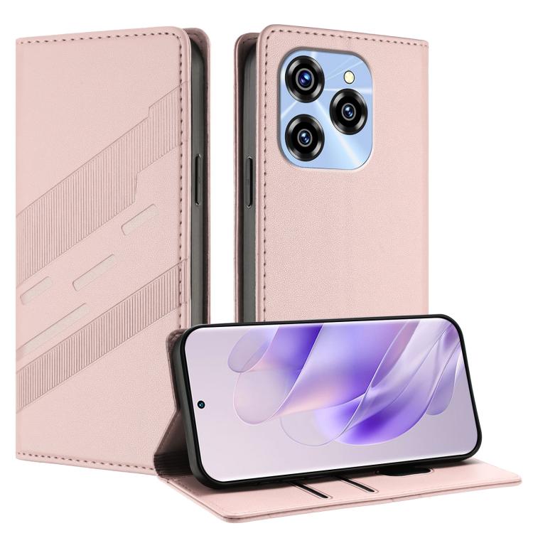 Embossed Multi-functional Wallet Retro Leather Phone Case, For Oukitel C61 / C61 Pro, For Oukitel WP52 5G, For Oukitel WP50 5G, For Oukitel C53, For Oukitel C50, For Oukitel C51