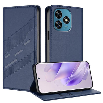 Embossed Multi-functional Wallet Retro Leather Phone Case, For Oukitel C61 / C61 Pro, For Oukitel WP52 5G, For Oukitel WP50 5G, For Oukitel C53, For Oukitel C50, For Oukitel C51