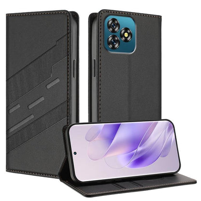 Embossed Multi-functional Wallet Retro Leather Phone Case, For Oukitel C61 / C61 Pro, For Oukitel WP52 5G, For Oukitel WP50 5G, For Oukitel C53, For Oukitel C50, For Oukitel C51
