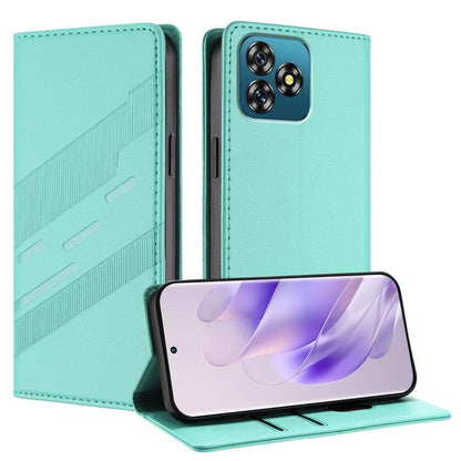 Embossed Multi-functional Wallet Retro Leather Phone Case, For Oukitel C61 / C61 Pro, For Oukitel WP52 5G, For Oukitel WP50 5G, For Oukitel C53, For Oukitel C50, For Oukitel C51