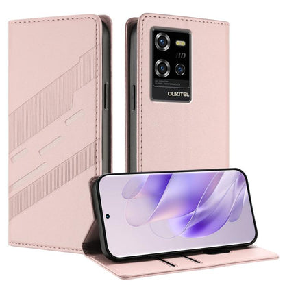 Embossed Multi-functional Wallet Retro Leather Phone Case, For Oukitel C61 / C61 Pro, For Oukitel WP52 5G, For Oukitel WP50 5G, For Oukitel C53, For Oukitel C50, For Oukitel C51