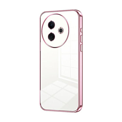 Transparent Plating Fine Hole Phone Case, For vivo Y39 5G