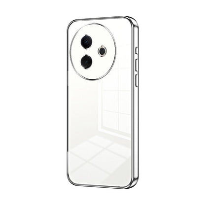 Transparent Plating Fine Hole Phone Case, For vivo Y39 5G