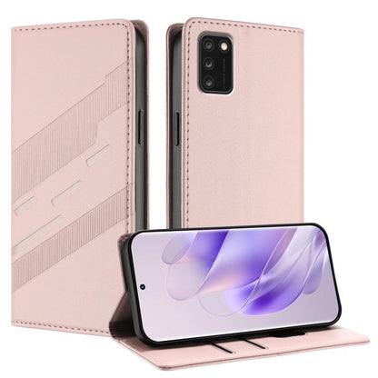 Embossed Multi-functional Wallet Retro Leather Phone Case, For TCL L10 Pro, For TCL A3X