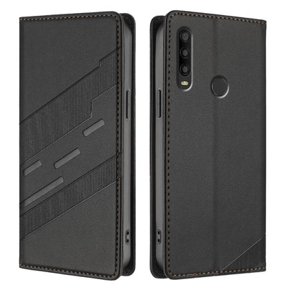 Embossed Multi-functional Wallet Retro Leather Phone Case, For TCL L10 Pro, For TCL A3X