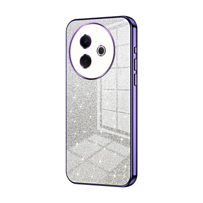 Gradient Glitter Powder Electroplated Phone Case, For vivo Y39 5G