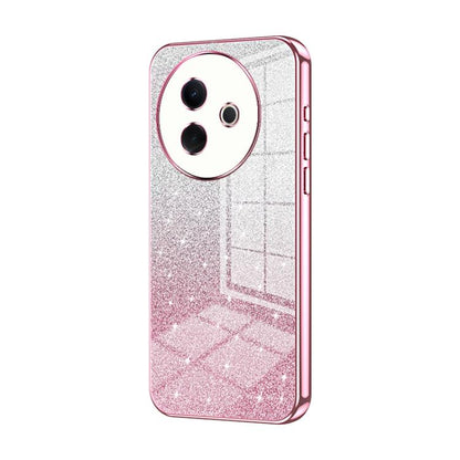 Gradient Glitter Powder Electroplated Phone Case, For vivo Y39 5G