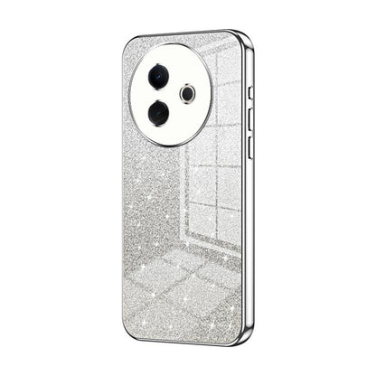 Gradient Glitter Powder Electroplated Phone Case, For vivo Y39 5G