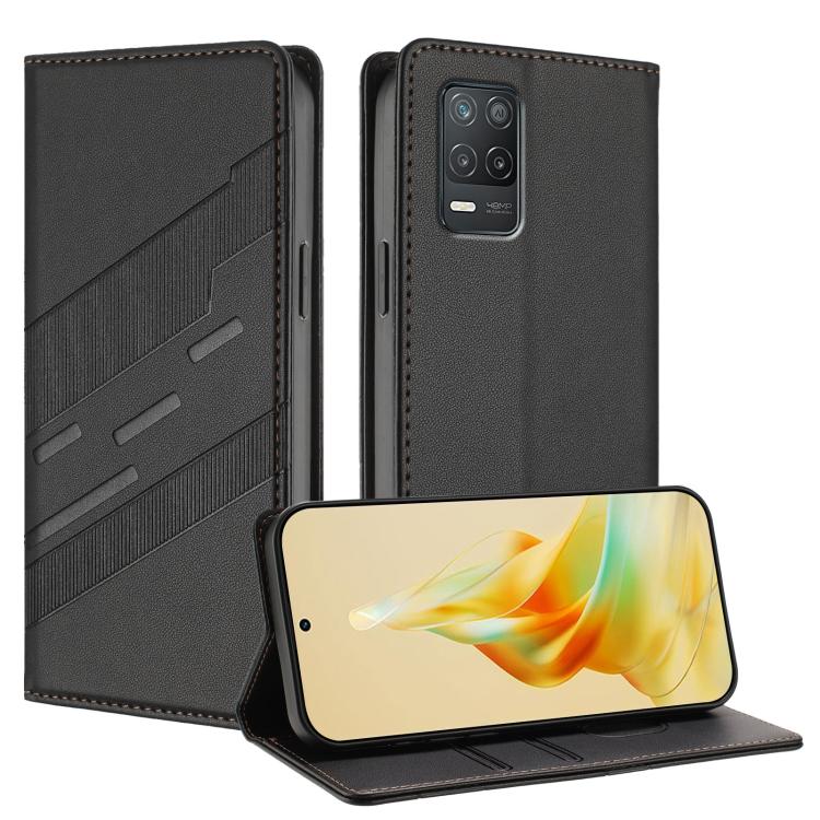 Embossed Multi-functional Wallet Retro Leather Phone Case, For Realme 9i, For Realme GT Neo2, For Realme 8 5G, For Realme V11 5G, For Realme GT 5G, For Realme C20