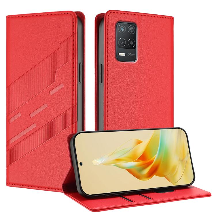 Embossed Multi-functional Wallet Retro Leather Phone Case, For Realme 9i, For Realme GT Neo2, For Realme 8 5G, For Realme V11 5G, For Realme GT 5G, For Realme C20