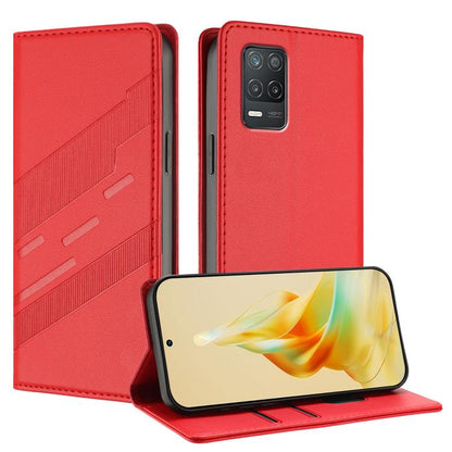 Embossed Multi-functional Wallet Retro Leather Phone Case, For Realme 9i, For Realme GT Neo2, For Realme 8 5G, For Realme V11 5G, For Realme GT 5G, For Realme C20
