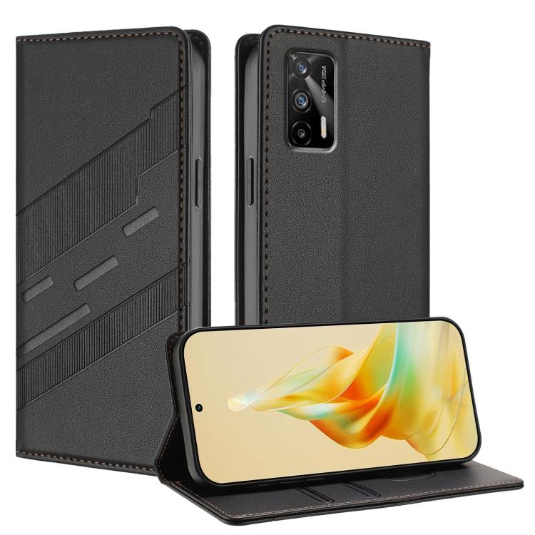Embossed Multi-functional Wallet Retro Leather Phone Case, For Realme 9i, For Realme GT Neo2, For Realme 8 5G, For Realme V11 5G, For Realme GT 5G, For Realme C20