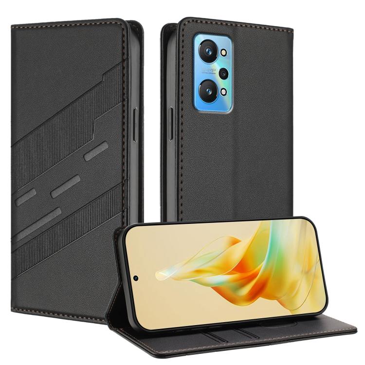 Embossed Multi-functional Wallet Retro Leather Phone Case, For Realme 9i, For Realme GT Neo2, For Realme 8 5G, For Realme V11 5G, For Realme GT 5G, For Realme C20