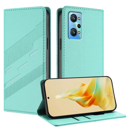 Embossed Multi-functional Wallet Retro Leather Phone Case, For Realme 9i, For Realme GT Neo2, For Realme 8 5G, For Realme V11 5G, For Realme GT 5G, For Realme C20