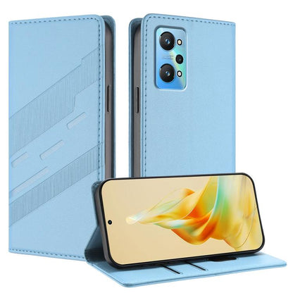 Embossed Multi-functional Wallet Retro Leather Phone Case, For Realme 9i, For Realme GT Neo2, For Realme 8 5G, For Realme V11 5G, For Realme GT 5G, For Realme C20