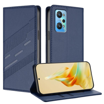 Embossed Multi-functional Wallet Retro Leather Phone Case, For Realme 9i, For Realme GT Neo2, For Realme 8 5G, For Realme V11 5G, For Realme GT 5G, For Realme C20