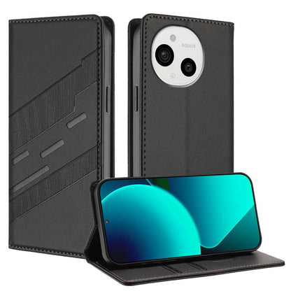 Embossed Multi-functional Wallet Retro Leather Phone Case, For Sharp Aquos Wish 6, For Sharp Aquos R11, For Sharp Aquos R10 / R9, For Sharp Aquos Wish2, For Sharp Aquos Sense9, For Sharp Aquos Wish 4, For Sharp Aquos Wish 3