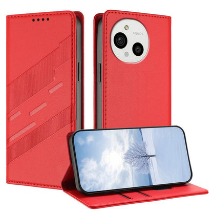 Embossed Multi-functional Wallet Retro Leather Phone Case, For Sharp Aquos Wish 6, For Sharp Aquos R11, For Sharp Aquos R10 / R9, For Sharp Aquos Wish2, For Sharp Aquos Sense9, For Sharp Aquos Wish 4, For Sharp Aquos Wish 3