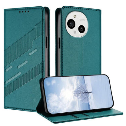 Embossed Multi-functional Wallet Retro Leather Phone Case, For Sharp Aquos Wish 6, For Sharp Aquos R11, For Sharp Aquos R10 / R9, For Sharp Aquos Wish2, For Sharp Aquos Sense9, For Sharp Aquos Wish 4, For Sharp Aquos Wish 3