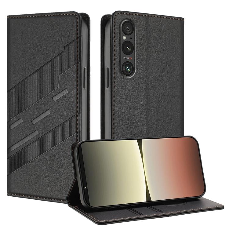 Embossed Multi-functional Wallet Retro Leather Phone Case, For Sony Xperia 1 VIII, For Sony Xperia 1 VII, For Sony Xperia 10 VI, For Sony Xperia 1 VI 2024, For Sony Xperia 5 VI, For Sony Xperia 5 V, For Sony Xperia 1 V 2023, For Sony Xperia 10 V 2023