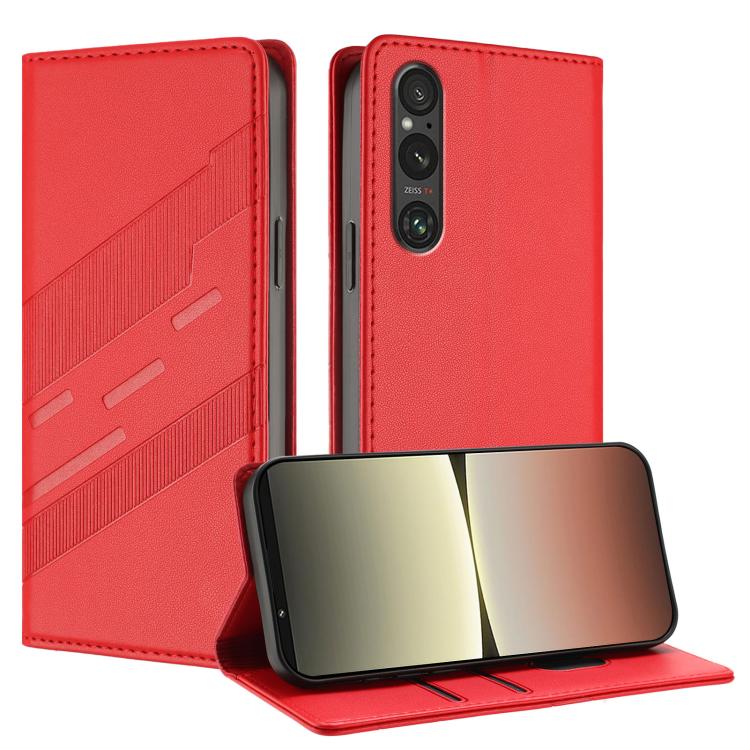 Embossed Multi-functional Wallet Retro Leather Phone Case, For Sony Xperia 1 VIII, For Sony Xperia 1 VII, For Sony Xperia 10 VI, For Sony Xperia 1 VI 2024, For Sony Xperia 5 VI, For Sony Xperia 5 V, For Sony Xperia 1 V 2023, For Sony Xperia 10 V 2023