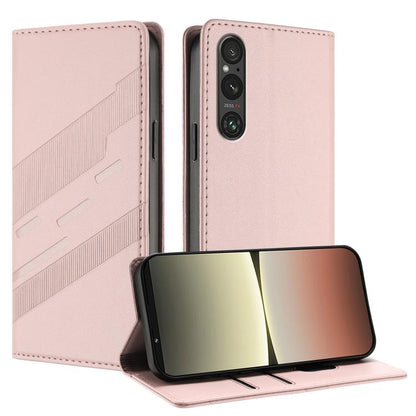 Embossed Multi-functional Wallet Retro Leather Phone Case, For Sony Xperia 1 VIII, For Sony Xperia 1 VII, For Sony Xperia 10 VI, For Sony Xperia 1 VI 2024, For Sony Xperia 5 VI, For Sony Xperia 5 V, For Sony Xperia 1 V 2023, For Sony Xperia 10 V 2023