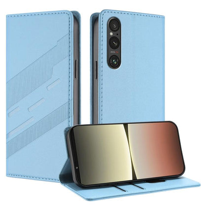 Embossed Multi-functional Wallet Retro Leather Phone Case, For Sony Xperia 1 VIII, For Sony Xperia 1 VII, For Sony Xperia 10 VI, For Sony Xperia 1 VI 2024, For Sony Xperia 5 VI, For Sony Xperia 5 V, For Sony Xperia 1 V 2023, For Sony Xperia 10 V 2023