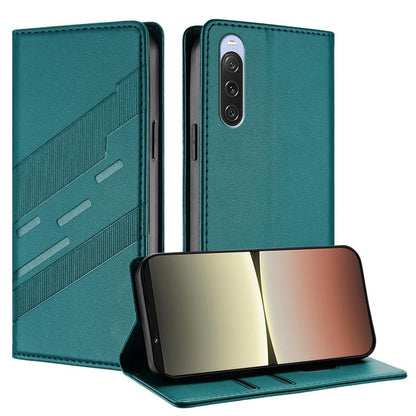 Embossed Multi-functional Wallet Retro Leather Phone Case, For Sony Xperia 1 VIII, For Sony Xperia 1 VII, For Sony Xperia 10 VI, For Sony Xperia 1 VI 2024, For Sony Xperia 5 VI, For Sony Xperia 5 V, For Sony Xperia 1 V 2023, For Sony Xperia 10 V 2023