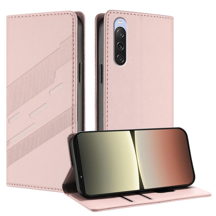 Embossed Multi-functional Wallet Retro Leather Phone Case, For Sony Xperia 1 VIII, For Sony Xperia 1 VII, For Sony Xperia 10 VI, For Sony Xperia 1 VI 2024, For Sony Xperia 5 VI, For Sony Xperia 5 V, For Sony Xperia 1 V 2023, For Sony Xperia 10 V 2023
