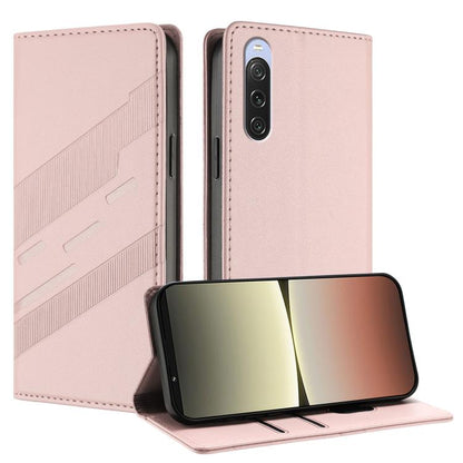 Embossed Multi-functional Wallet Retro Leather Phone Case, For Sony Xperia 1 VIII, For Sony Xperia 1 VII, For Sony Xperia 10 VI, For Sony Xperia 1 VI 2024, For Sony Xperia 5 VI, For Sony Xperia 5 V, For Sony Xperia 1 V 2023, For Sony Xperia 10 V 2023
