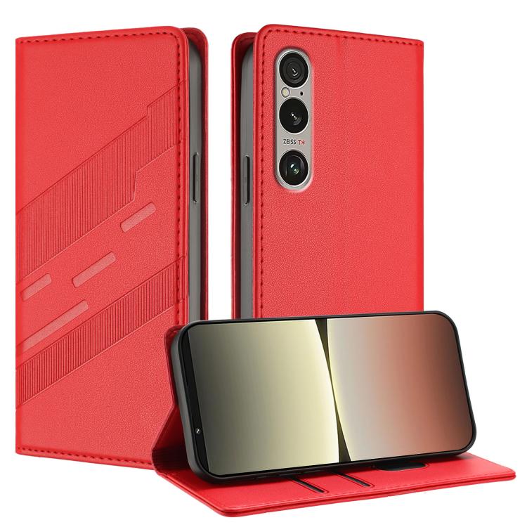 Embossed Multi-functional Wallet Retro Leather Phone Case, For Sony Xperia 1 VIII, For Sony Xperia 1 VII, For Sony Xperia 10 VI, For Sony Xperia 1 VI 2024, For Sony Xperia 5 VI, For Sony Xperia 5 V, For Sony Xperia 1 V 2023, For Sony Xperia 10 V 2023