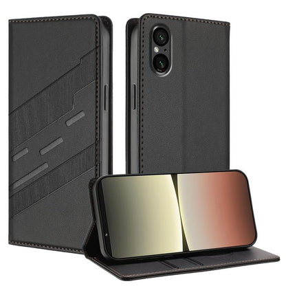 Embossed Multi-functional Wallet Retro Leather Phone Case, For Sony Xperia 1 VIII, For Sony Xperia 1 VII, For Sony Xperia 10 VI, For Sony Xperia 1 VI 2024, For Sony Xperia 5 VI, For Sony Xperia 5 V, For Sony Xperia 1 V 2023, For Sony Xperia 10 V 2023