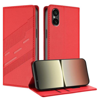 Embossed Multi-functional Wallet Retro Leather Phone Case, For Sony Xperia 1 VIII, For Sony Xperia 1 VII, For Sony Xperia 10 VI, For Sony Xperia 1 VI 2024, For Sony Xperia 5 VI, For Sony Xperia 5 V, For Sony Xperia 1 V 2023, For Sony Xperia 10 V 2023
