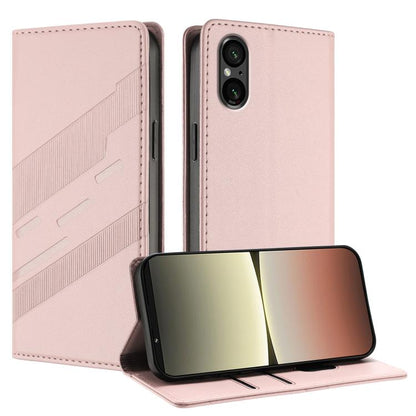 Embossed Multi-functional Wallet Retro Leather Phone Case, For Sony Xperia 1 VIII, For Sony Xperia 1 VII, For Sony Xperia 10 VI, For Sony Xperia 1 VI 2024, For Sony Xperia 5 VI, For Sony Xperia 5 V, For Sony Xperia 1 V 2023, For Sony Xperia 10 V 2023