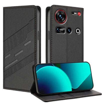 Embossed Multi-functional Wallet Retro Leather Phone Case, For ZTE nubia Focus 2 Ultra 5G, For ZTE nubia Focus 2 5G, For ZTE nubia S 5G A403ZT, For ZTE nubia Z70 Ultra, For ZTE Nubia V60 Design, For ZTE Blade A75 5G, For ZTE Blade V60 Smart            ...