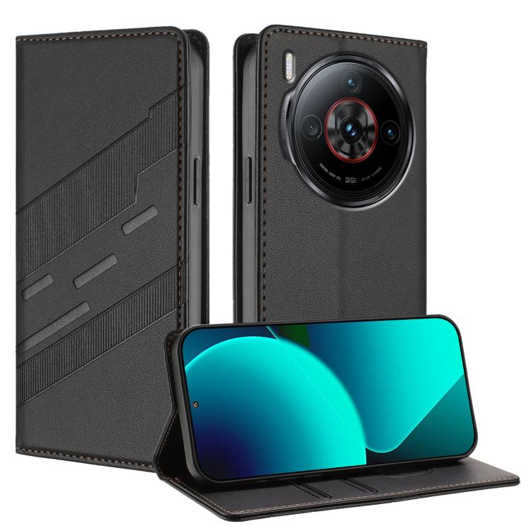 Embossed Multi-functional Wallet Retro Leather Phone Case, For ZTE nubia Focus 2 Ultra 5G, For ZTE nubia Focus 2 5G, For ZTE nubia S 5G A403ZT, For ZTE nubia Z70 Ultra, For ZTE Nubia V60 Design, For ZTE Blade A75 5G, For ZTE Blade V60 Smart            ...