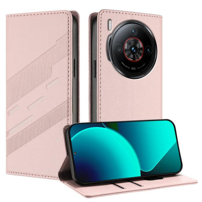 Embossed Multi-functional Wallet Retro Leather Phone Case, For ZTE nubia Focus 2 Ultra 5G, For ZTE nubia Focus 2 5G, For ZTE nubia S 5G A403ZT, For ZTE nubia Z70 Ultra, For ZTE Nubia V60 Design, For ZTE Blade A75 5G, For ZTE Blade V60 Smart            ...