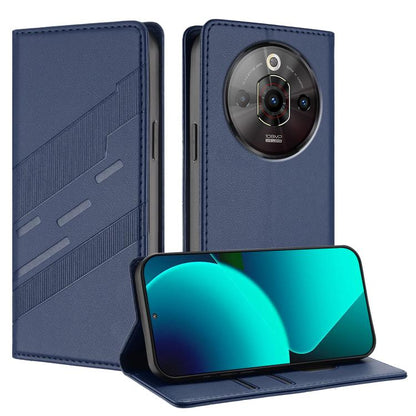 Embossed Multi-functional Wallet Retro Leather Phone Case, For ZTE Axon 60, For ZTE Blade V50 Design 5G, For ZTE Anshin Family A303ZT, For ZTE nubia Focus Pro 5G, For ZTE nubia Music / Z2353, For ZTE Blade A34 4G, For ZTE Libero 5G IV                  ...