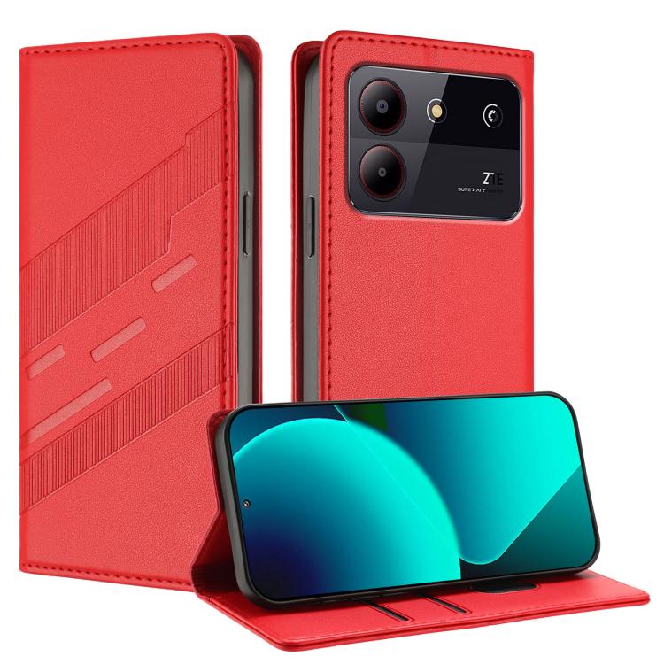 Embossed Multi-functional Wallet Retro Leather Phone Case, For ZTE Axon 60, For ZTE Blade V50 Design 5G, For ZTE Anshin Family A303ZT, For ZTE nubia Focus Pro 5G, For ZTE nubia Music / Z2353, For ZTE Blade A34 4G, For ZTE Libero 5G IV                  ...