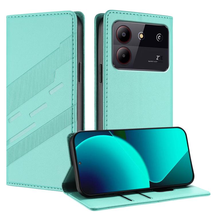 Embossed Multi-functional Wallet Retro Leather Phone Case, For ZTE Axon 60, For ZTE Blade V50 Design 5G, For ZTE Anshin Family A303ZT, For ZTE nubia Focus Pro 5G, For ZTE nubia Music / Z2353, For ZTE Blade A34 4G, For ZTE Libero 5G IV                  ...