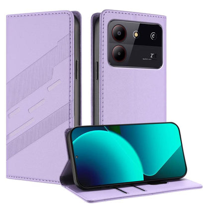 Embossed Multi-functional Wallet Retro Leather Phone Case, For ZTE Axon 60, For ZTE Blade V50 Design 5G, For ZTE Anshin Family A303ZT, For ZTE nubia Focus Pro 5G, For ZTE nubia Music / Z2353, For ZTE Blade A34 4G, For ZTE Libero 5G IV                  ...