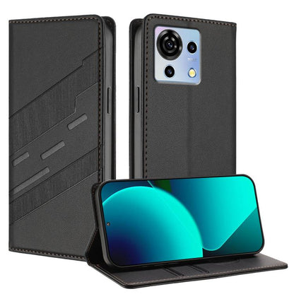 Embossed Multi-functional Wallet Retro Leather Phone Case, For ZTE Blade V50 Vita, For ZTE Blade A33s 4G, For ZTE Blade A53 Pro, For ZTE Blade A72s 4G / V41 Smart, For ZTE nubia Z50S Pro, For ZTE nubia RedMagic 8S Pro+ 5G, For ZTE Blade A53 5G         ...